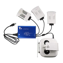Load image into Gallery viewer, Hanatora 4 in 1 Rapid Multi Battery Charger with Ground for DJI Phantom 4/4 Advanced/4 Pro V2.0/4 Pro Plus Obsidian Drone&Remote Controller,Parallel Charging hub for Phantom 4 Series