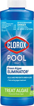 Load image into Gallery viewer, Clorox Pool&Spa Green Algae Eliminator2 32 oz