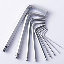 Load image into Gallery viewer, Convy GJ-0052 Allen Wrench Set, Hex Key Set with Arm Ball End, Metric, Set of 9 pieces, Standard