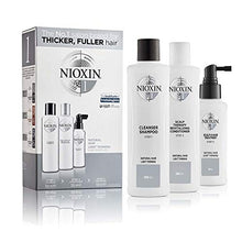 Load image into Gallery viewer, Nioxin System Kit 1, Natural Hair with Light Thinning, Full Size (3 Month Supply)