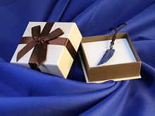 Load image into Gallery viewer, COAI Wolf Tooth Amulet Sodalite Pendant Necklace Adjustable Cord