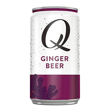 Load image into Gallery viewer, Q Mixers Premium Ginger Beer: Real Ingredients & Less Sweet, 7.5 Fl oz per can, 24 Cans