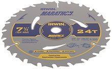 Load image into Gallery viewer, IRWIN Tools MARATHON Carbide Corded Circular Saw Blade, 7 1/4-inch, 24T (24030)