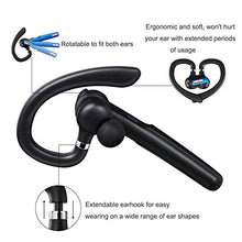 Load image into Gallery viewer, Bluetooth Headset, COMEXION Wireless Bluetooth Earpiece V5.0 Hands-Free Earphones with Stereo Noise Canceling Mic, Compatible iPhone Android Cell Phones Driving/Business/Office