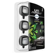 Load image into Gallery viewer, Febreze Car Air Fresheners, Unstopables Paradise Scent, Odor Eliminator for Strong Odor, Car Vent Clips (3 Count)