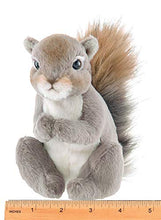 Load image into Gallery viewer, Bearington Lil' Peanut Plush Stuffed Animal Squirrel, 7 inch