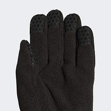 Load image into Gallery viewer, adidas Adult Field Player Fleece Glove Black/White Size 7