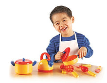Load image into Gallery viewer, Learning Resources Pretend & Play Cooking Set - 10 Pieces, Ages 3+ Pretend Play Food for Toddlers, Preschool Learning Toys, Kitchen Play Toys for Kids