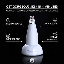 Load image into Gallery viewer, Microderm GLO MINI Diamond Microdermabrasion and Suction Tool - Best Pore Vacuum for Skin Toning - #1 Advanced Facial Treatment Machine - Promotes Collagen Production for Tone, Bright & Clear Skin