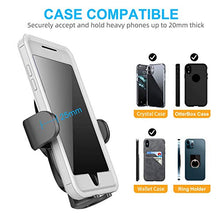 Load image into Gallery viewer, Suction Cup Car Phone Holder Mount, Dashboard/Windshield/Window Phone Holder for Car with Ultra Sticky Gel Pad, Compatible With iPhone, Samsung, 4-6.8 Inch Cell Phones, Thick Case & Big Phone Friendly