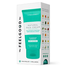 Load image into Gallery viewer, Natural Pain Cream by The Feel Good Lab – Arthritis Pain Relief, Soothe Neck Pain, Joint Pain, and Lower Back Pain with Arnica Cream, Turmeric, MSM, Glucosamine, Devil's Claw and More (3.4oz, 1 Count)