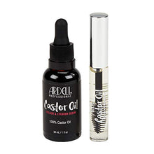 Load image into Gallery viewer, Ardell 100% Pure Castor Oil Eyelash Growth Enhancer & Brow Serum Kit, Hexane Free 1 Oz. Bottle, with FREE 0.33 Oz. Travel size
