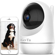 Load image into Gallery viewer, GevTa Pet Camera,FHD Dog Camera WiFi Pet Monitor Indoor Cat Camera Night Vision 2 Way Audio and Motion Detection