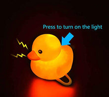 Load image into Gallery viewer, Omeet 2 Pack - Lovely Yellow Duck Bike Bell, Kids Bike Horn, Rubber Yellow Duck Bicycle Accessories with LED Light and Propeller - for Kids Toddler Children Adults Sport Outdoor