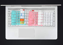 Load image into Gallery viewer, Keyboard Cover for HP Envy x360 15t with Fingerprnt, HP 15M-EE0013DX 15M-ED0023DX, 15-ED0047NR 15-ED0056NR, Envy 17t 17t-ch000 with Fingerprnt, 17m-cg0013dx 17m-ch0013dx Series Laptop - White Black