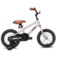 Load image into Gallery viewer, JOYSTAR 16 Inch Kids Bike for 4 5 6 Years Boys, Kids Bicycle with Training Wheel & Coaster Brake, 85% Assembled, Silver