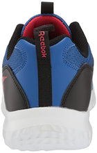 Load image into Gallery viewer, Reebok Boy's Rush Runner 4.0 Running Shoe, Vector Blue/Black/Vector Red, 4.5 Little Kid