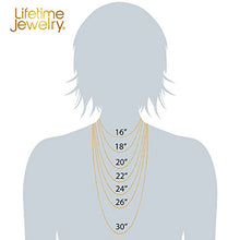 Load image into Gallery viewer, Lifetime Jewelry 9mm Cuban Link Chain Necklace for Men & Women 24k Gold Plated, 24 Inches