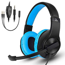 Load image into Gallery viewer, Gaming Headset for Xbox One, PS4, Nintendo Switch, DIWUER Bass Surround and Noise Cancelling 3.5mm Over Ear Headphones with Mic for Laptop PC Smartphones
