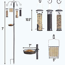 Load image into Gallery viewer, North States Bird 1862 Ultimate Station Birdfeeder, Black