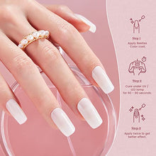 Load image into Gallery viewer, Beetles Neutral Gel Nail Polish 15ml Milky White Gel Polish Set Nude Color , Beetles Nail Blooming Gel