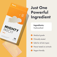 Load image into Gallery viewer, Mighty Patch Nose from Hero Cosmetics - XL Hydrocolloid Patches for Nose Pores, Pimples, Zits and Oil - Dermatologist-Approved Overnight Pore Strips to Absorb Acne Nose Gunk (10 count)