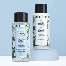 Load image into Gallery viewer, Love Beauty And Planet Volume and Bounty Thickening Shampoo and Conditioner For Hair Volume and Fine Hair Care Coconut Water & Mimosa Flower, Paraben Free, Silicone Free, and Vegan 13.5 oz 2 count