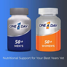 Load image into Gallery viewer, One A Day Men’s 50+ Multivitamins, Supplement with Vitamin A, Vitamin C, Vitamin D, Vitamin E and Zinc for Immune Health Support*, Calcium & more, 175 count