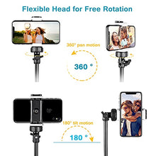 Load image into Gallery viewer, 62" Phone Tripod Accessory Kits, Aureday Camera & Cell Phone Tripod Stand with Wireless Remote and Universal Tripod Head Mount, Perfect for Selfies/Video Recording/Vlogging/Live Streaming