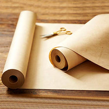 Load image into Gallery viewer, NY Paper Mill Brown Kraft Paper 17.50" x 2400" (200 feet) Jumbo Roll, Ideal for Gift Wrapping, Art & Craft, Postal, Packing, Shipping, Floor Covering, Parcel, Table Runner, 100% Recycled Made in USA