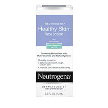 Load image into Gallery viewer, Neutrogena Healthy Skin Face Moisturizer Lotion with SPF 15 Sunscreen & Alpha Hydroxy Acid, Anti Wrinkle Cream with Glycerin, Glycolic Acid, Alpha Hydroxy, Vitamin C, Vitamin E & Vitamin B5, 2.5 fl.oz