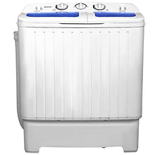 Load image into Gallery viewer, ARLIME Washing Machine with Spin Dryer, Electric Compact Laundry Machines Durable Design Washer Energy Saving, Rotary Controller(White)