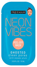Load image into Gallery viewer, Freeman Neon Mask Collection (Pack of 6) + Bonus Brush Clay Mask Oil Absorbing Clean Pores Peel-off Mask