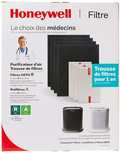Load image into Gallery viewer, Honeywell True HEPA Filter Value Combo Pack for HPA300 Series Air Purifier, Grey, Model:HRF-ARVP300