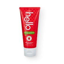 Load image into Gallery viewer, Hello Natural Wild Strawberry Flavor Fluoride Kids Toothpaste, Vegan and SLS Free, ADA Approved, For Ages 2 and Up, 4.2 Ounce (Pack of 4)