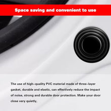 Load image into Gallery viewer, Slykew Pack-20 Car Door Anti-Shock Gaskets, Door Side Anti-Collision Protection Stickers, Automobile Universal Shock Absorbing Cushions, for Most Cars, SUVs and Vans (Black)