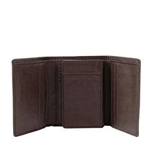 Load image into Gallery viewer, Fossil Ingram Extra Capacity Trifold Men's Wallet Brown