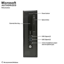 Load image into Gallery viewer, HP EliteDesk 800 G1 SFF High Performance Business Desktop Computer, Intel Quad Core i5-4590 upto 3.7GHz, 16GB RAM, 1TB HDD, 256GB SSD (boot), DVD, WiFi, Windows 10 Professional (Renewed)