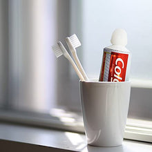 Load image into Gallery viewer, Chrome Cherry SqueezMe: 3-Pack Self-Closing Toothpaste Caps for Bathroom Hygiene for Kids and Adults
