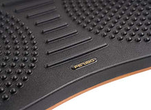 Load image into Gallery viewer, FEZIBO Standing Desk Anti Fatigue Mat Wooden Wobble Balance Board Stability Rocker with Ergonomic Design Comfort Floor Mat (Medium, Obsidian Black)