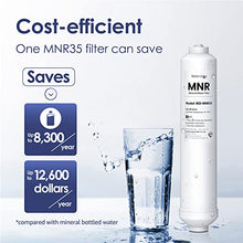 Load image into Gallery viewer, Waterdrop Remineralization Inline Water Filter, 1/4โ Quick Connect Post Filter for RO Reverse Osmosis Filter System, Restore Essential Minerals