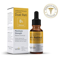 Load image into Gallery viewer, LaClaire 8% Retinol Complex Serum - Best Retinol Serum for Wrinkle Repair & Hyperpigmentation Treatment, Vitamin A Serum, Best Retinol Serum, Retinol Serum, Retinol super strength (30ml/1oz)