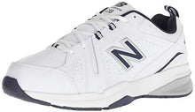 Load image into Gallery viewer, New Balance Men's 608 V5 Casual Comfort Cross Trainer, White/Navy, 11 M US