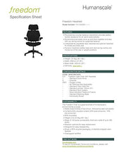 Load image into Gallery viewer, Humanscale Freedom Headrest Chair - Wave