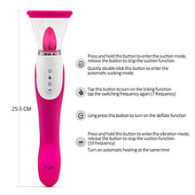Load image into Gallery viewer, Okutani Perfect Size Realistic Tongue Licker with Multi Speed Líckíng&Vibrating Handheld Wireless Pussy Pleasure Massaging Tools for Female Underwear Therapy Device IPX7 Waterproof Tshirt