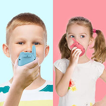Load image into Gallery viewer, Qniglo Walkie Talkies for Kids Rechargeable 4 Pack, Kids Toys for 3-14 Year Old Girls Gifts,Kids Walkie Talkies for Outdoor Camping Games, Christmas Birthday Gifts for 5 6 7 8 9 10 Year Old Toddlers