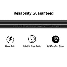 Load image into Gallery viewer, FIRMERST 12/2 Low Voltage Wire Outdoor Landscape Lighting Cable 50 Feet