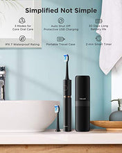 Load image into Gallery viewer, Fairywill PRO P11 Sonic Whitening Electric Toothbrush - ADA Accepted Rechargeable Toohthbrush for Adults Clean, Red Dot Award 2020, Ultra Powerful with up to 62,000 VPC Motor, 8 Heads & 1 Travel Case