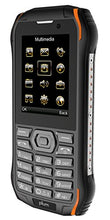 Load image into Gallery viewer, Plum Ram 7-4G Rugged Unlocked Cell Phone GSM - IP68 Certified Military Grade Water Shock Proof ATT Tmobile Cricket, Metro, Straight Talk, Consumer Cellular, Black Orange