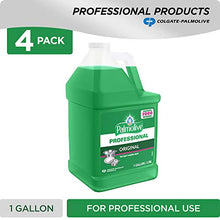 Load image into Gallery viewer, PALMOLIVE Dishwashing Liquid, Dish Soap, Dish Liquid Soap, Phosphate Free, pH Balanced, Dishwasher Cleaner, 1 Gallon Bottle (Pack of 4) (204915)